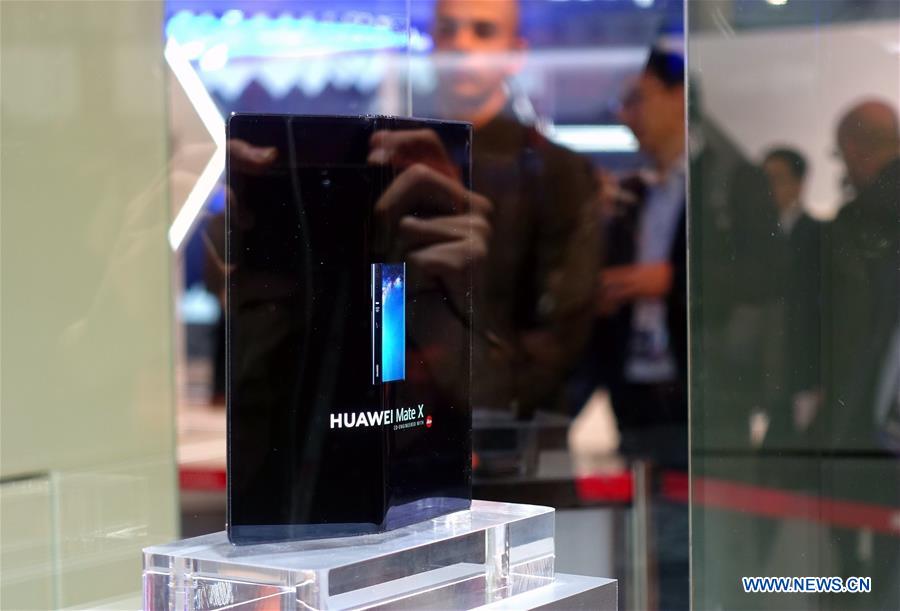 SPAIN-BARCELONA-HUAWEI-FOLDABLE 5G SMARTPHONE-LAUNCH