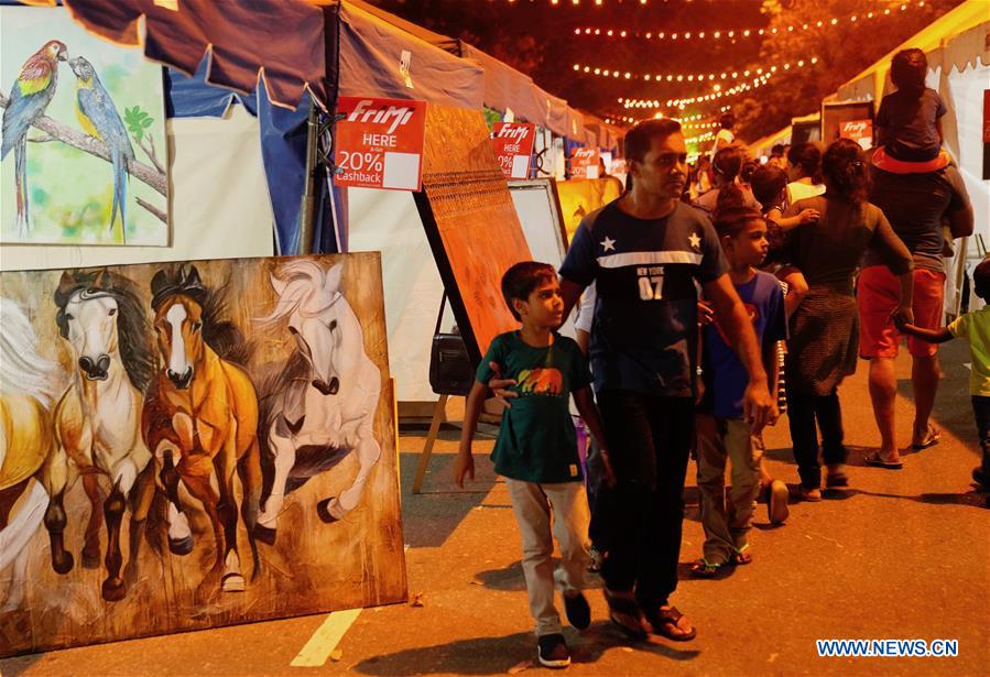 SRI LANKA-COLOMBO-OPEN AIR ART FAIR