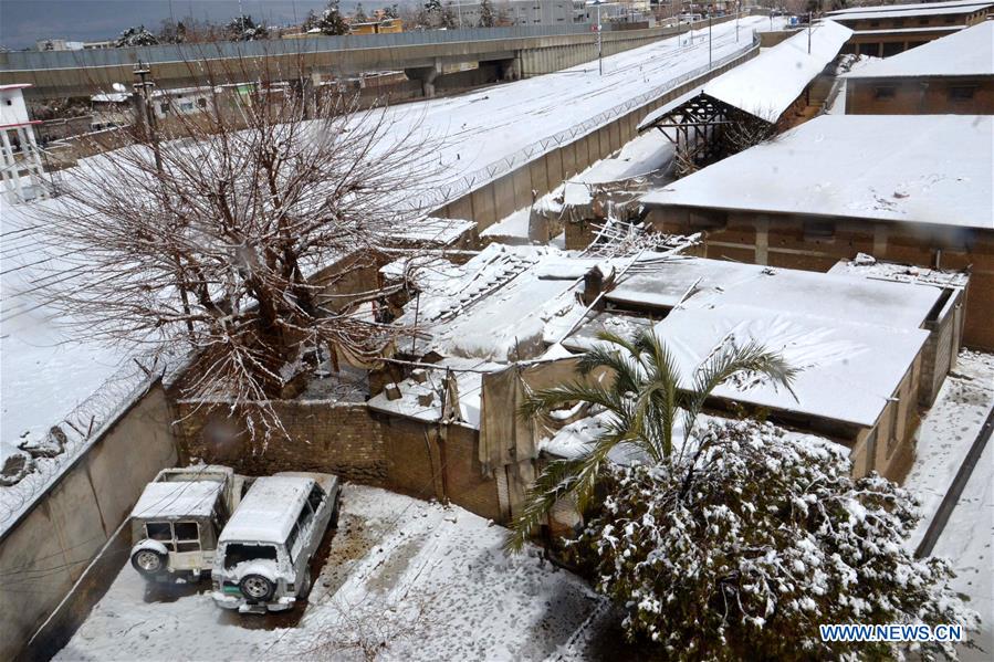 PAKISTAN-QUETTA-SNOWFALL