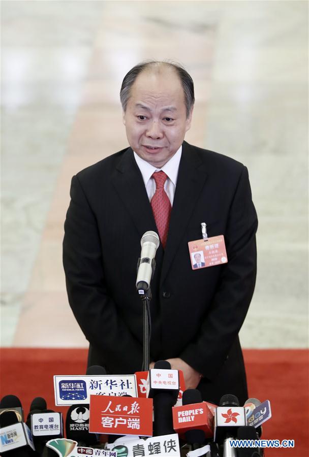 (TWO SESSIONS)CHINA-BEIJING-CPPCC-MINISTERS-INTERVIEW (CN)