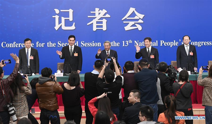 (TWO SESSIONS)CHINA-BEIJING-NPC-PRESS CONFERENCE (CN)