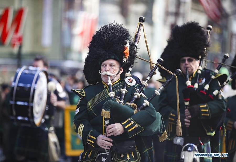 U.S.-NEW YORK-ST. PATRICK'S DAY-PARADE