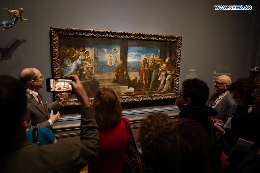 U.S.-WASHINGTON D.C.-EXHIBITION-TINTORETTO