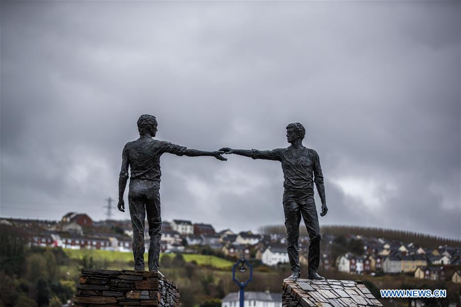 UK-DERRY-BORDER-BREXIT