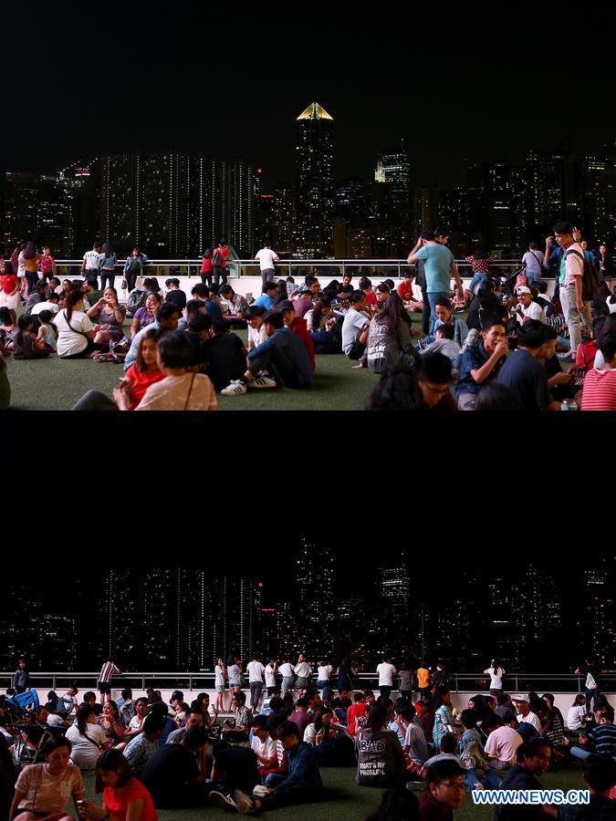 PHILIPPINES-MAKATI-EARTH HOUR