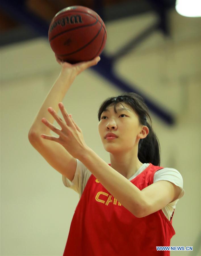 (SP)U.S.-LOS ANGELES-WNBA-DRAFT-HAN XU