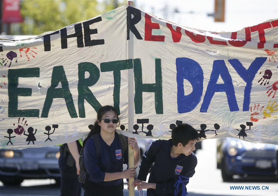 CANADA-VANCOUVER-EARTH DAY PARADE