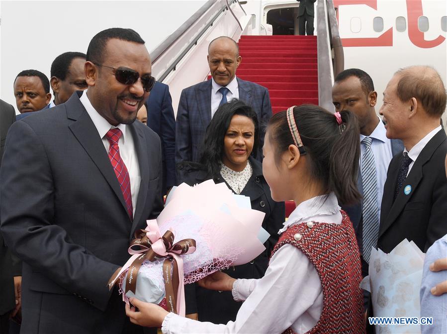 CHINA-BEIJING-BELT AND ROAD FORUM-ETHIOPIAN PM-ARRIVAL (CN)