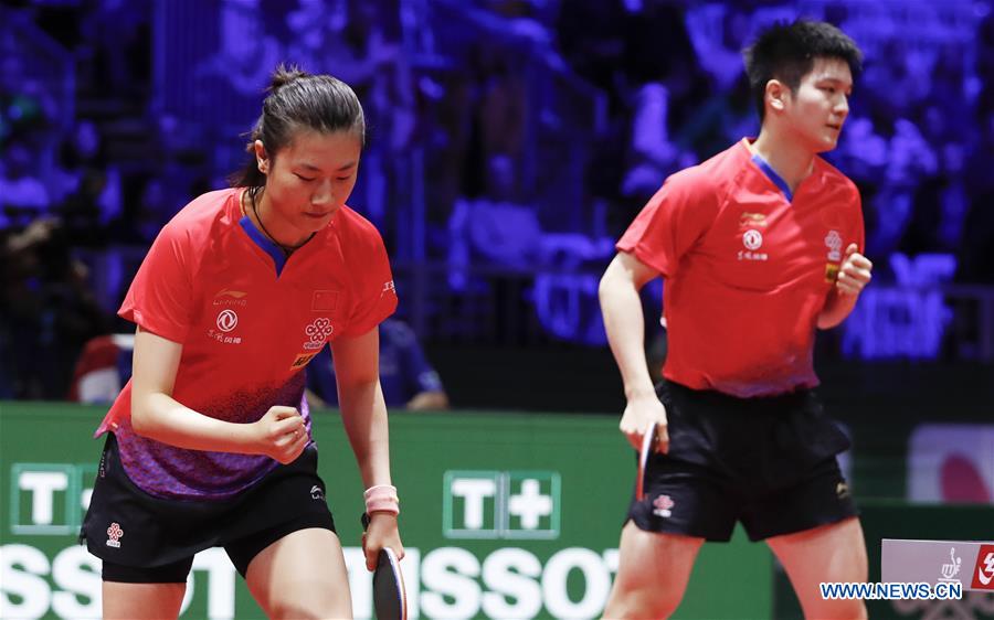 (SP) HUNGARY-BUDAPEST-TABLE TENNIS-WORLD CHAMPIONSHIPS-DAY 4