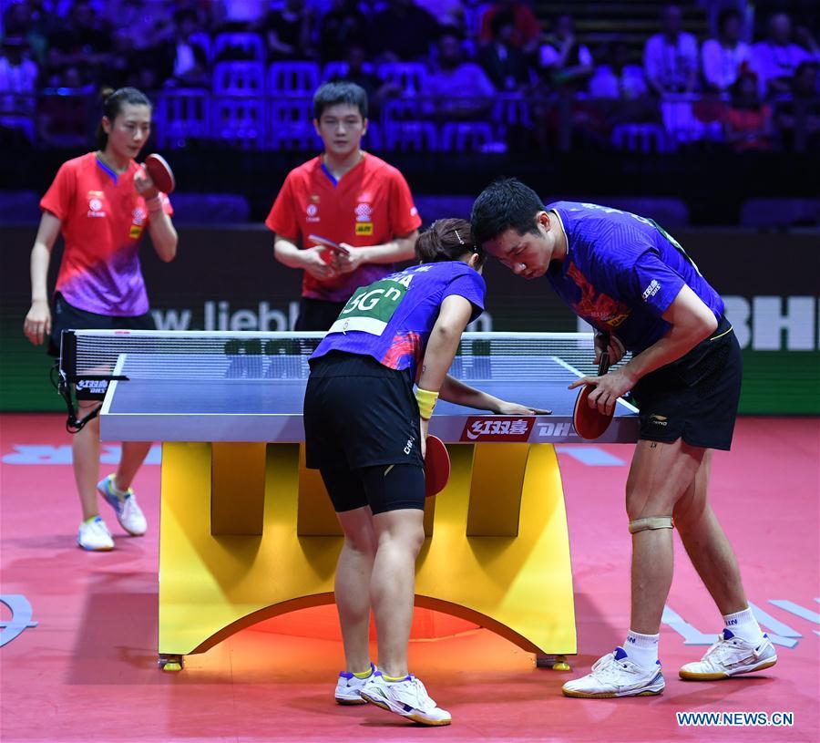 (SP)HUNGARY-BUDAPEST-TABLE TENNIS-WORLD CHAMPIONSHIPS-DAY 5