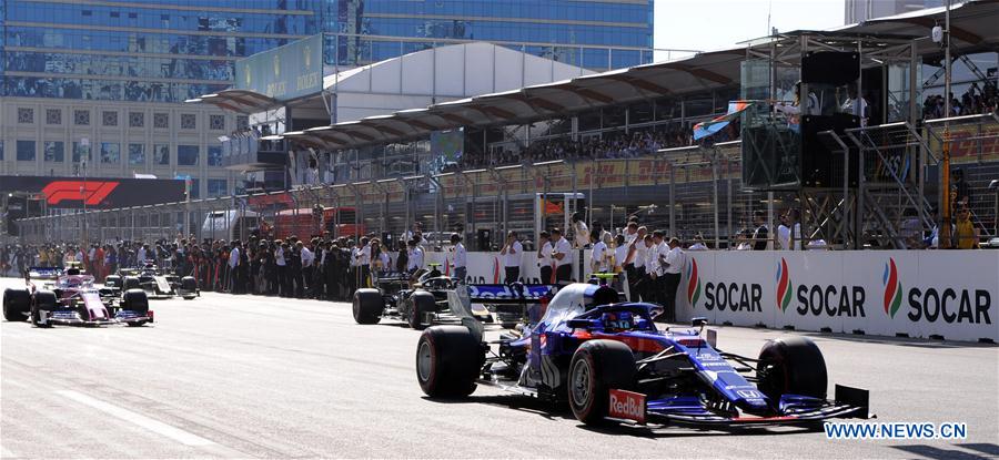 (SP)AZERBAIJAN-BAKU-2019 F1 AZERBAIJAN GRAND PRIX