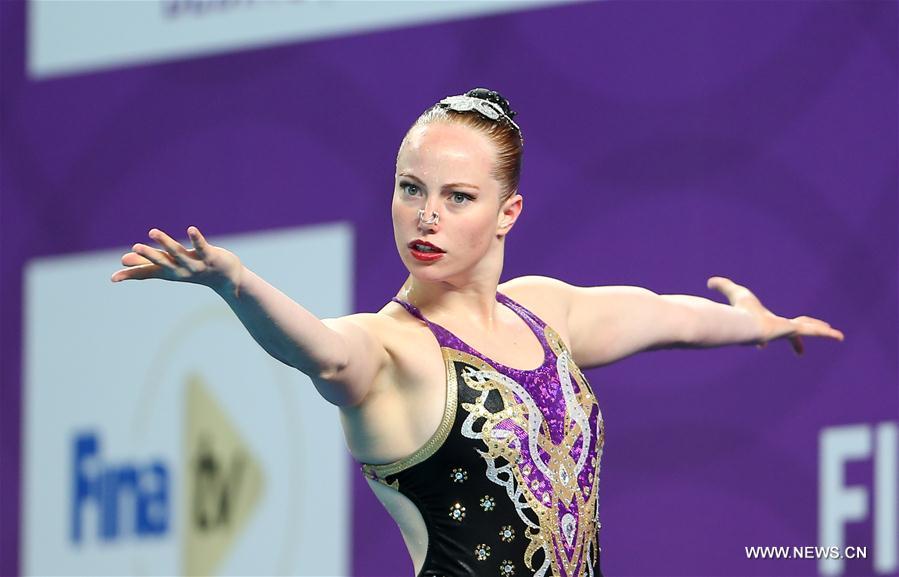 (SP)CHINA-BEIJING-FINA ARTISTIC SWIMMING WORLD SERIES 2019 (CN)