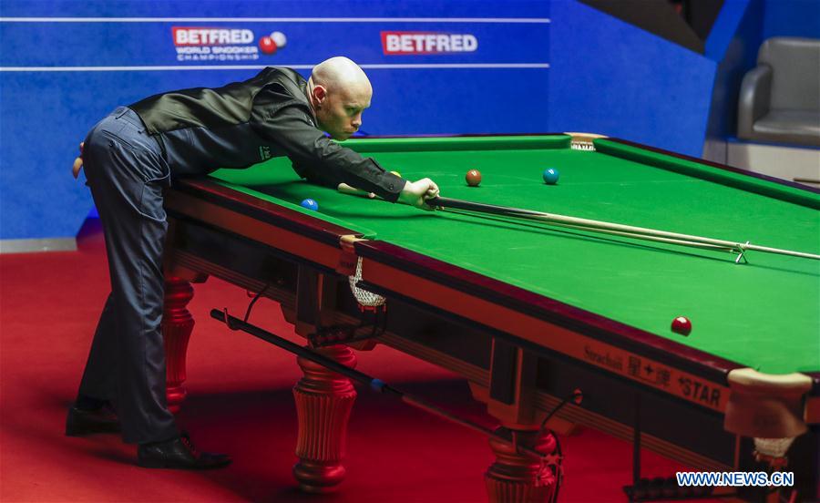 (SP) BRITAIN-SHEFFIELD-SNOOKER-WORLD CHAMPIONSHIP-DAY 15