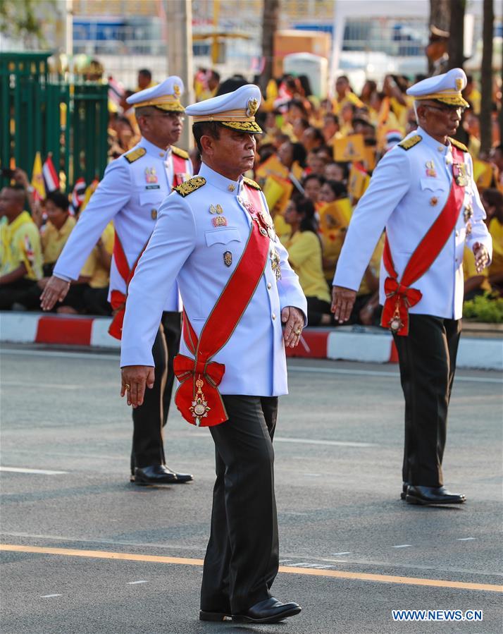 THAI-BANGKOK-MONARCH-PROCESSION