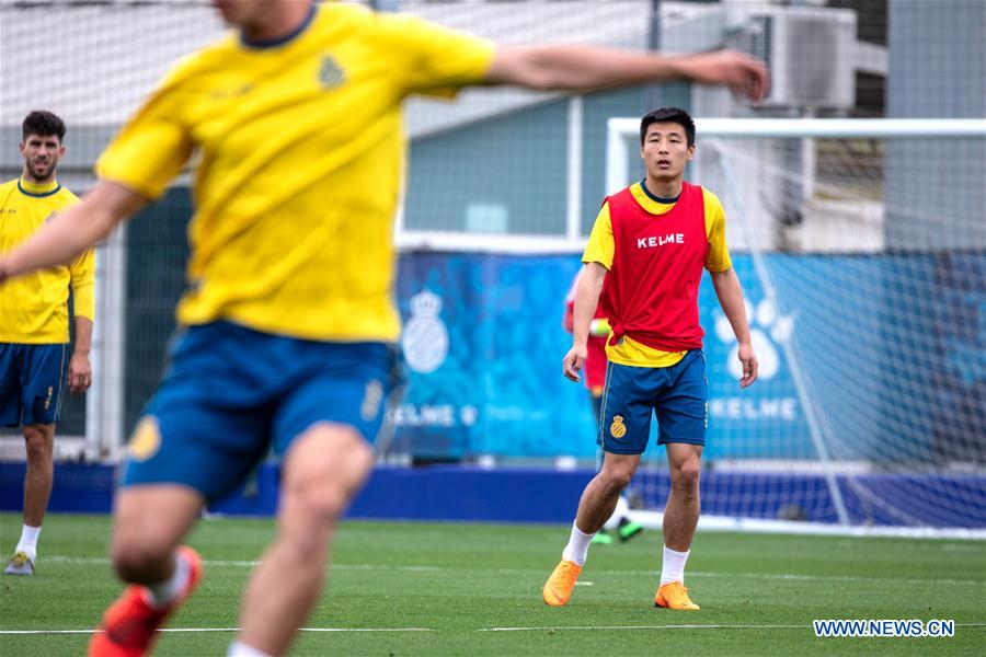 (SP)SPAIN-BARCELONA-RCD ESPANYOL-TRAINING