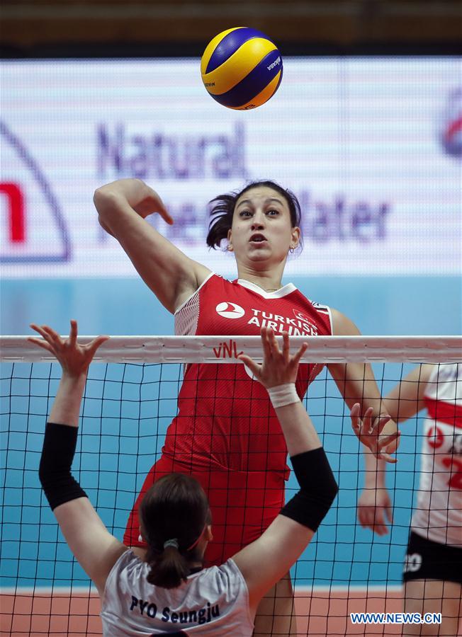 (SP)SERBIA-BELGRADE-VOLLEYBALL-NATIONS LEAGUE-SOUTH KOREA VS TURKEY