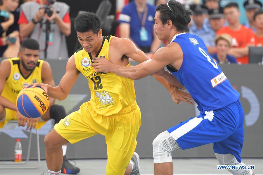 (SP)CHINA-HUNAN-CHANGSHA-BASKETBALL-FIBA 3X3 ASIA CUP 2019-MEN'S QUALIFIER (CN)