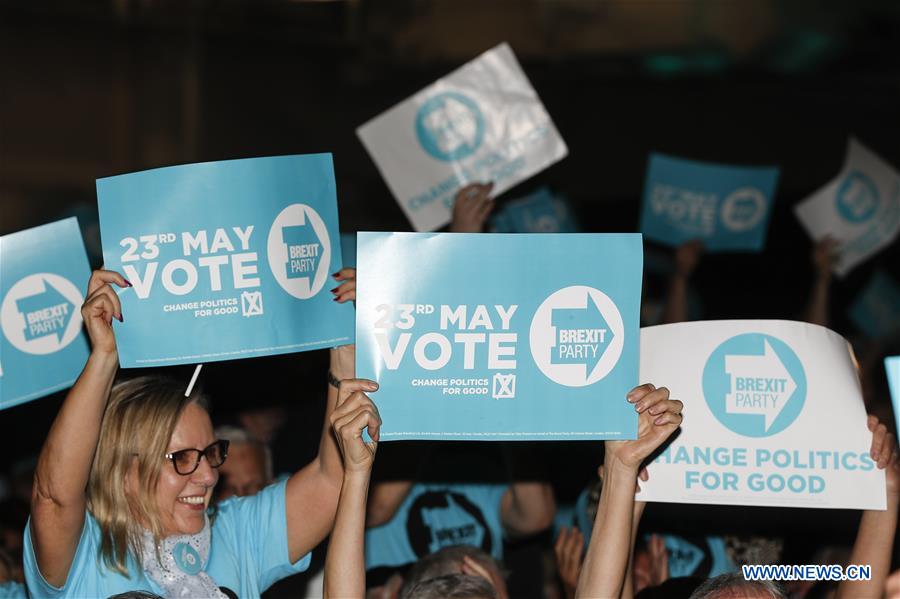 BRITAIN-LONDON-BREXIT PARTY RALLY