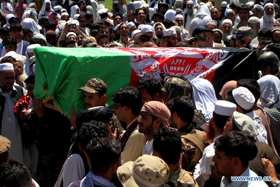 AFGHANISTAN-NANGARHAR-FUNERAL-MOSQUE EXPLOSION