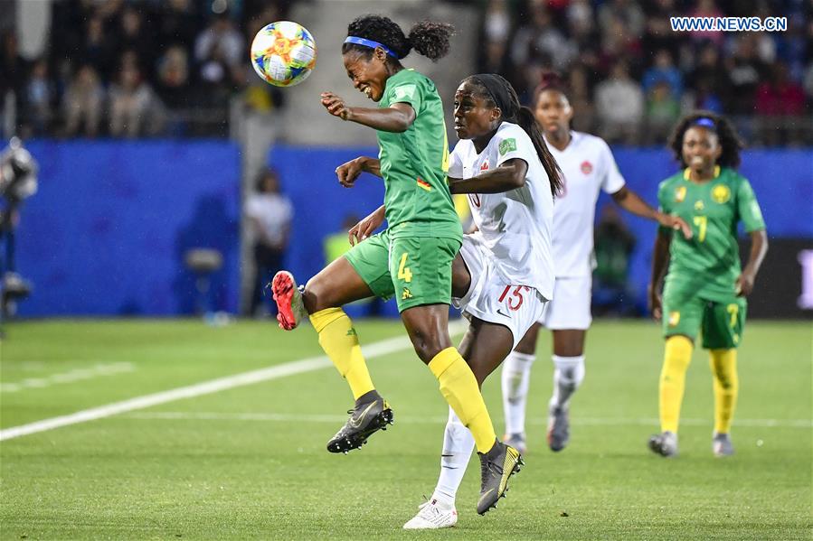 (SP)FRANCE-MONTPELLIER-2019 FIFA WOMEN'S WORLD CUP-GROUP E-CANADA VS CAMEROON