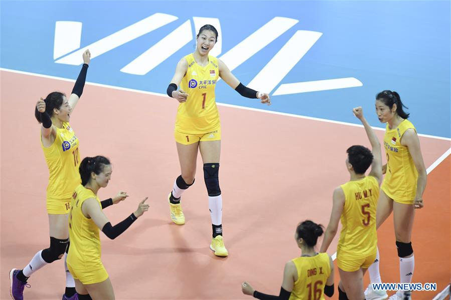 (SP)CHINA-NINGBO-VOLLEYBALL-FIVB NATIONS LEAGUE-CHN VS BUL (CN)