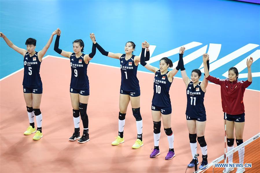 (SP)CHINA-NINGBO-VOLLEYBALL-FIVB NATIONS LEAGUE-CHN VS BUL (CN)