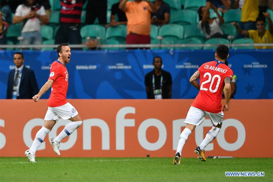 (SP)BRAZIL-SALVADOR-SOCCER-COPA AMERICA 2019-CHILE VS ECUADOR