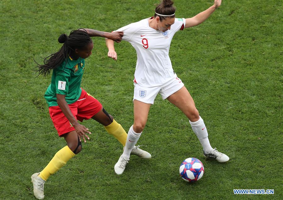 (SP)FRANCE-VALENCIENNES-2019 FIFA WOMEN'S WORLD CUP-ROUND OF 16-ENG VS CMR