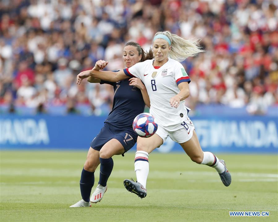 (SP)FRANCE-PARIS-FIFA WOMEN'S WORLD CUP-QUARTERFINAL-FRA VS USA