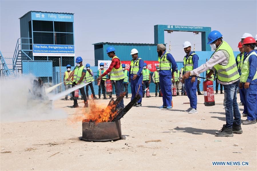 KUWAIT-JAHRA GOVERNORATE-CHINA-CGGC-FIREFIGHTING DRILLS