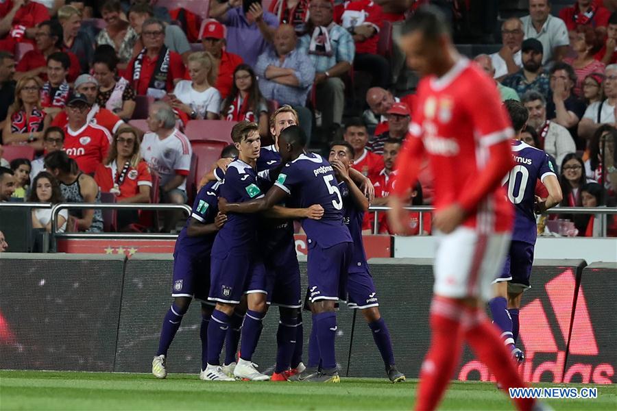 (SP)PORTUGAL-LISBON-SOCCER-PRE-SEASON FRIENDLY MATCH-BENFICA VS ANDERLECHT