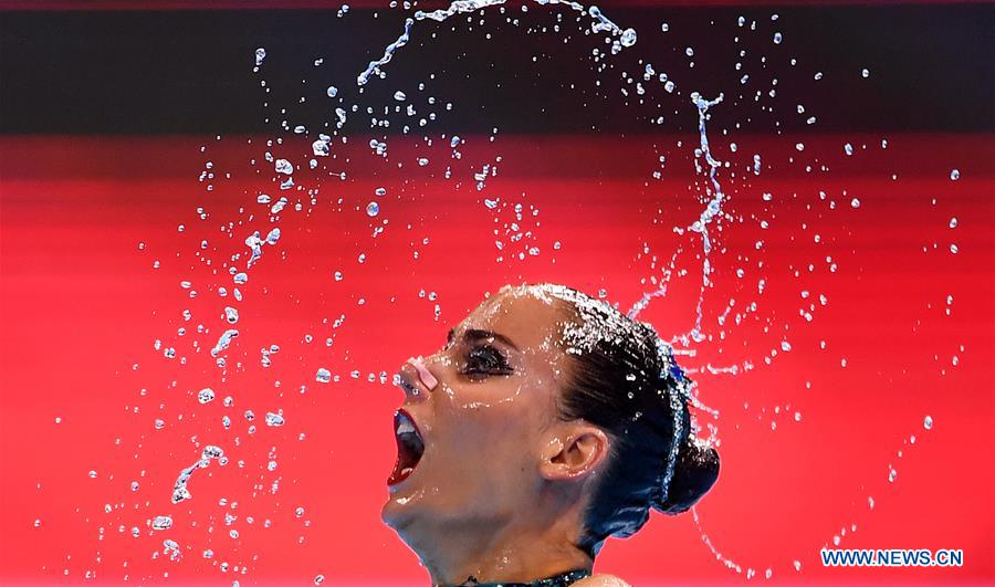 (SP)SOUTH KOREA-GWANGJU-FINA WORLD CHAMPIONSHIPS-ARTISTIC SWIMMING-WOMEN'S SOLO TECHNICAL