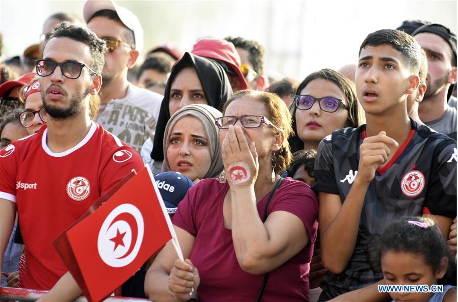 (SP)TUNISIA-TUNIS-SOCCER-AFRICAN CUP-SEMIFINAL-FANS