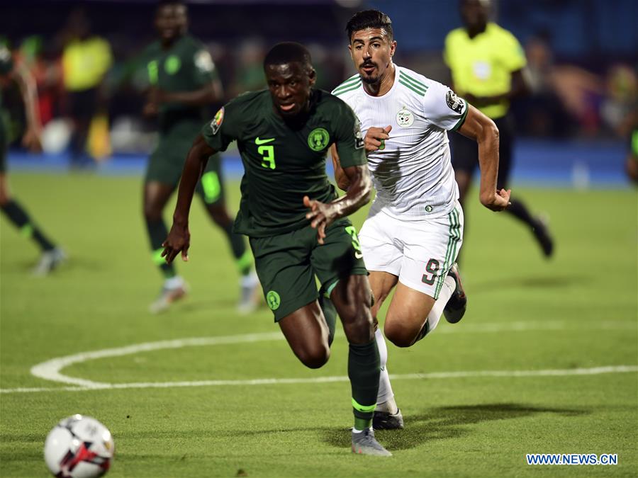 (SP)EGYPT-CAIRO-SOCCER-AFRICA CUP-SEMI FINALS-ALGERIA VS NIGERIA