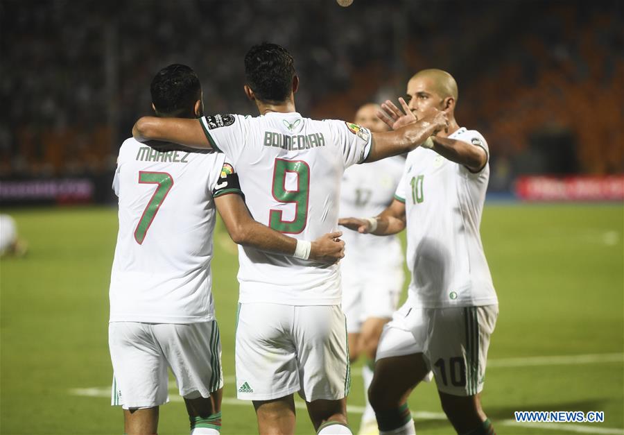 (SP)EGYPT-CAIRO-SOCCER-AFRICA CUP-SEMI FINALS-ALGERIA VS NIGERIA