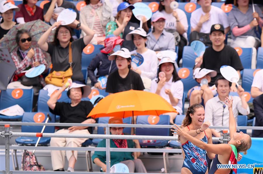 (SP)SOUTH KOREA-GWANGJU-FINA WORLD CHAMPIONSHIPS-SWIMMING-DAY 3