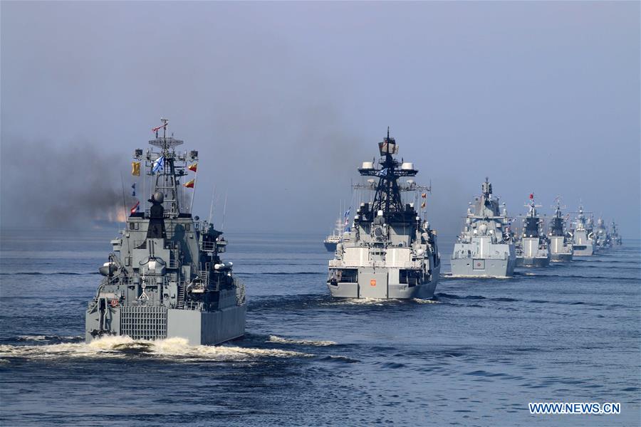 RUSSIA-ST. PETERSBURG-NAVY DAY