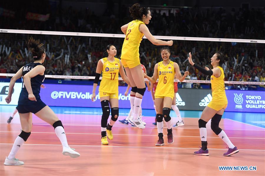 (SP)CHINA-NINGBO-FIVB-TOKYO VOLLEYBALL QUALIFICATION-CHINA-TURKEY(CN)