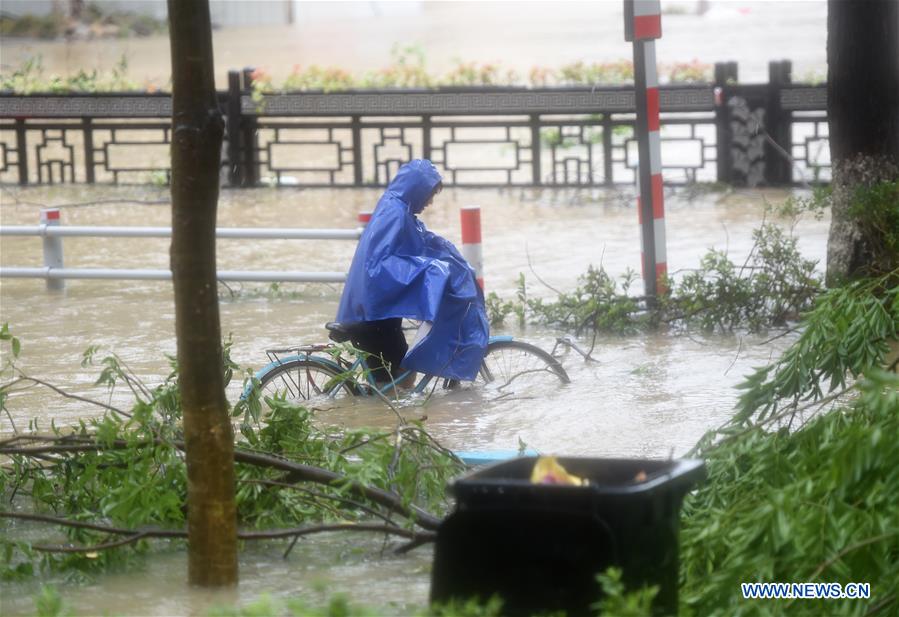 CHINA-ZHEJIANG-WENLING-TYPHOON LEKIMA (CN)