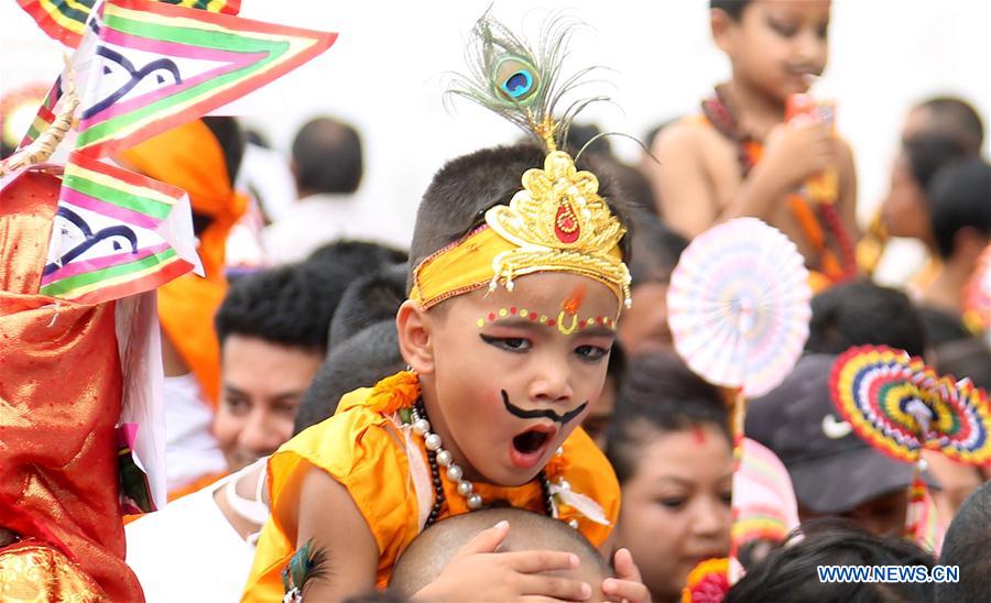 NEPAL-KATHMANDU-GAIJATRA FESTIVAL