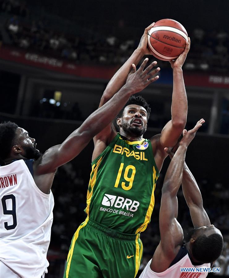 (SP)CHINA-SHENZHEN-BASKETBALL-FIBA WORLD CUP-GROUP K-USA VS BRAZIL(CN)