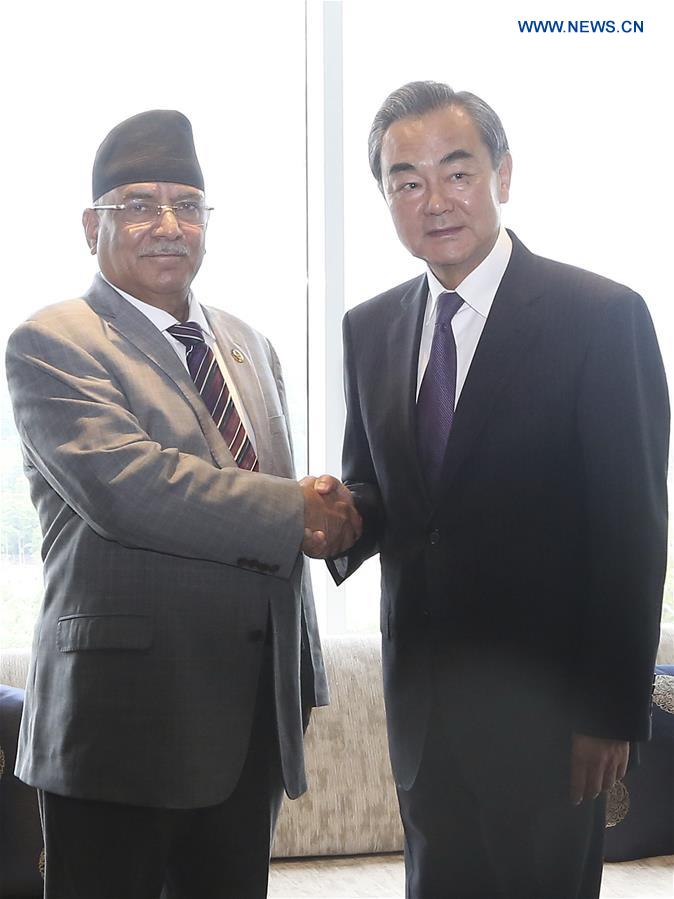 NEPAL-KATHMANDU-WANG YI-MEETING