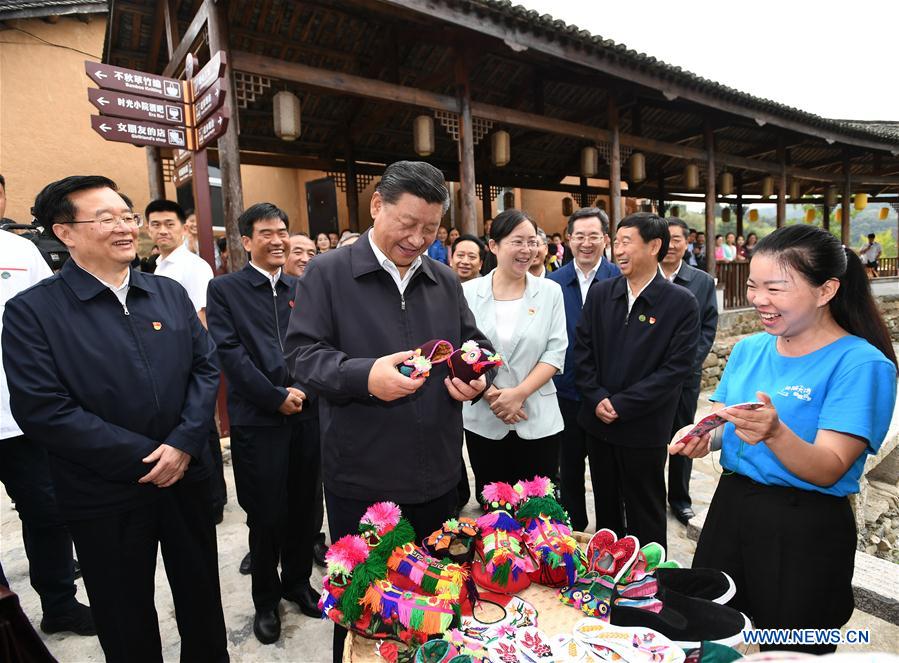 CHINA-HENAN-XINXIAN COUNTY-XI JINPING-INSPECTION  (CN)