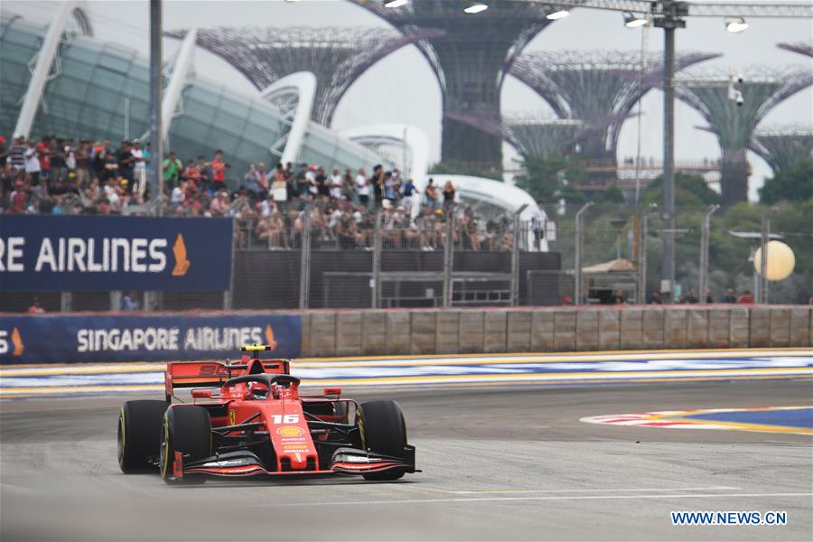 (SP)SINGAPORE-F1-GRAND PRIX-PRACTICE SESSION