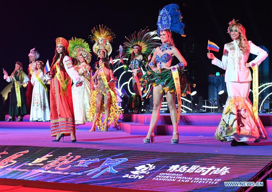 CHINA-SHANDONG-QINGDAO-MISS TOURISM WORLD-LAUNCH (CN)