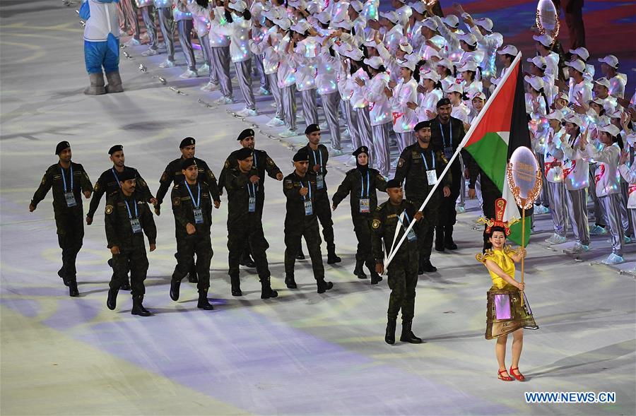 (SP)CHINA-WUHAN-7TH MILITARY WORLD GAMES-OPENING CEREMONY