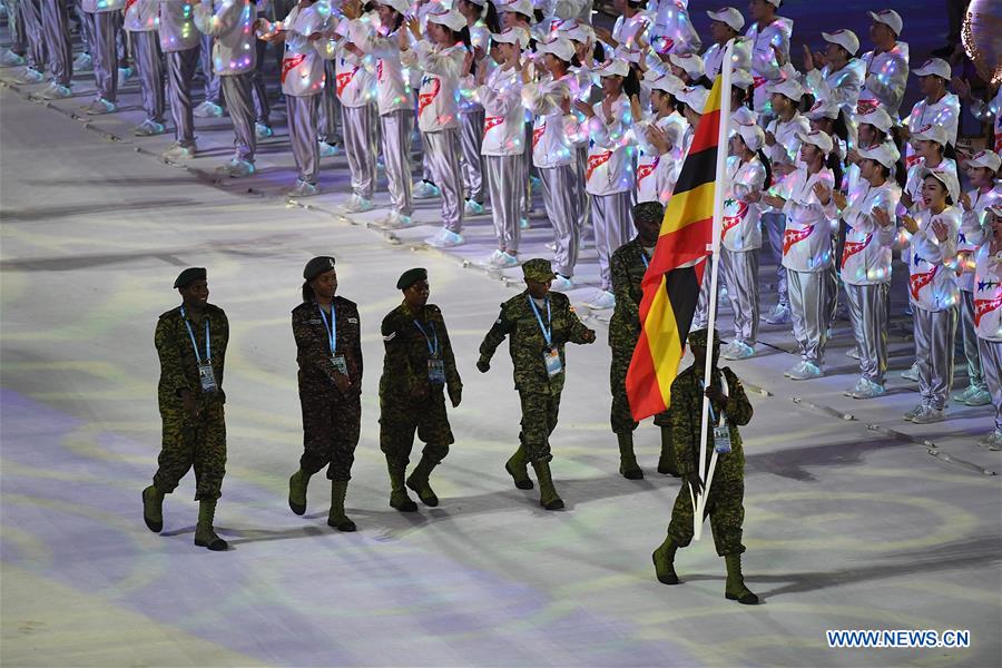 (SP)CHINA-WUHAN-7TH MILITARY WORLD GAMES-OPENING CEREMONY