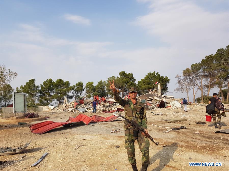 SYRIA-HASAKAH-ARMY-U.S.-BASE-ENTRY