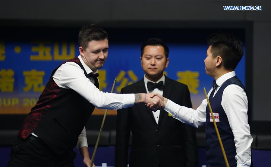 (SP)CHINA-YUSHAN-SNOOKER-WORLD OPEN(CN)