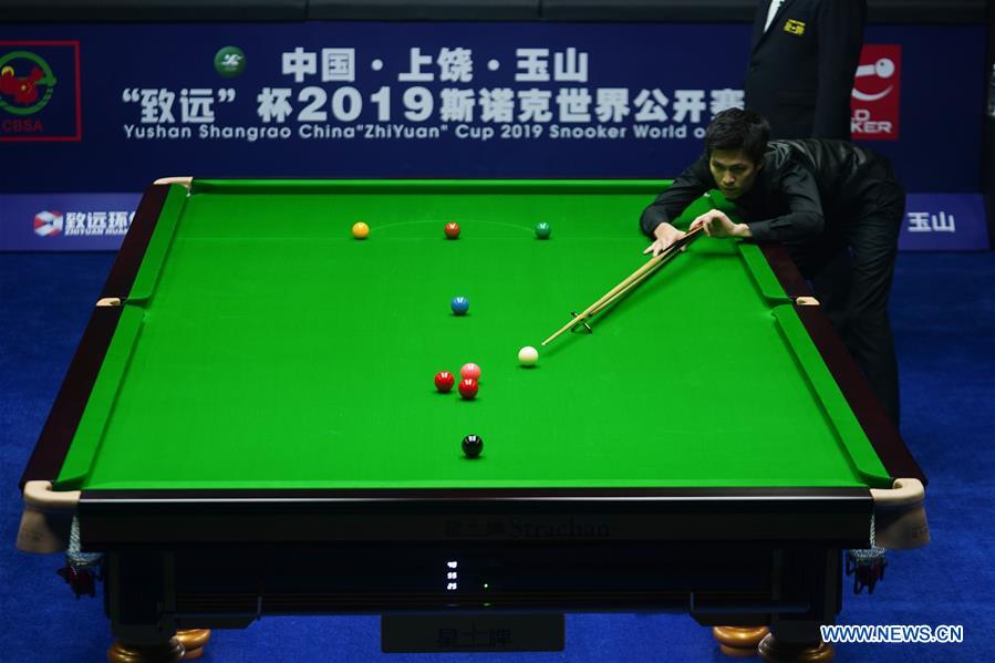 (SP)CHINA-YUSHAN-SNOOKER-WORLD OPEN(CN)